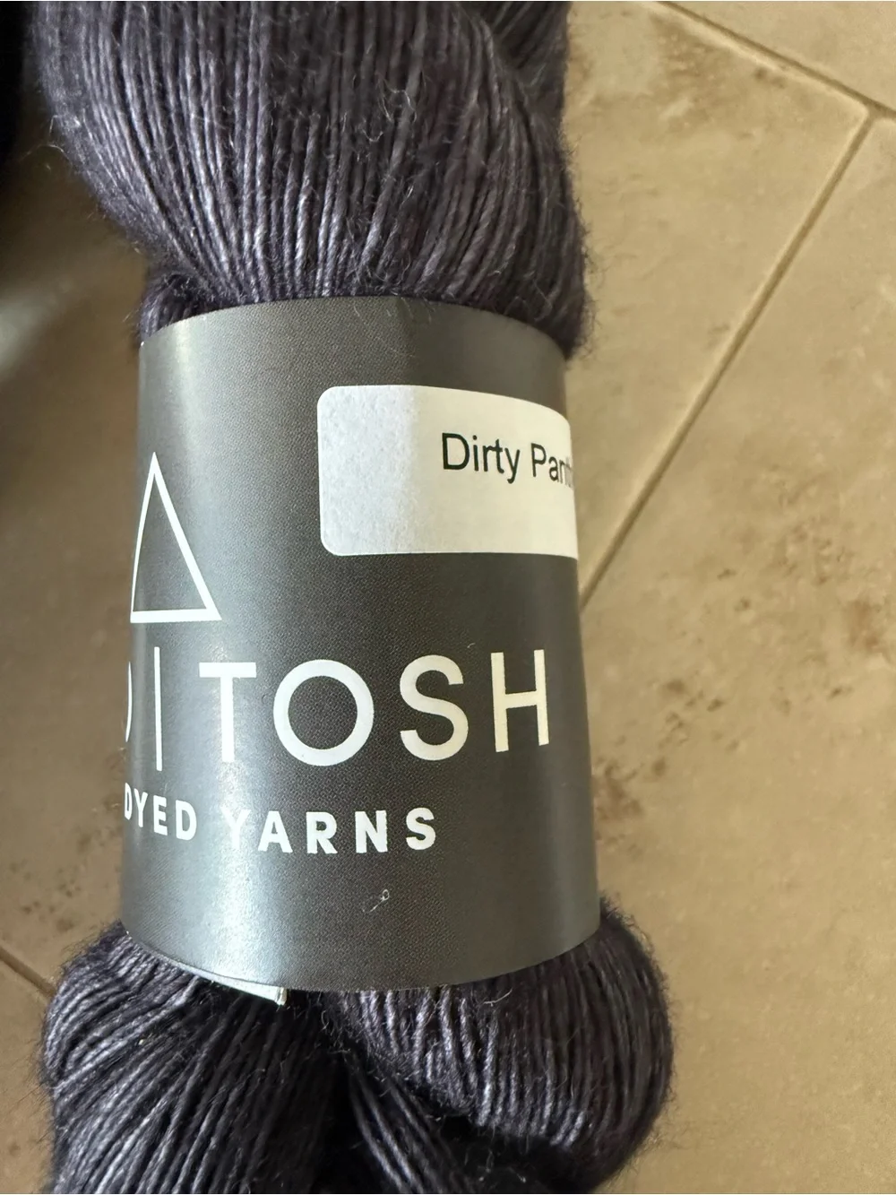 Madelinetosh Hand-Dyed Yarn - Deep Purple (Dirty Panther)